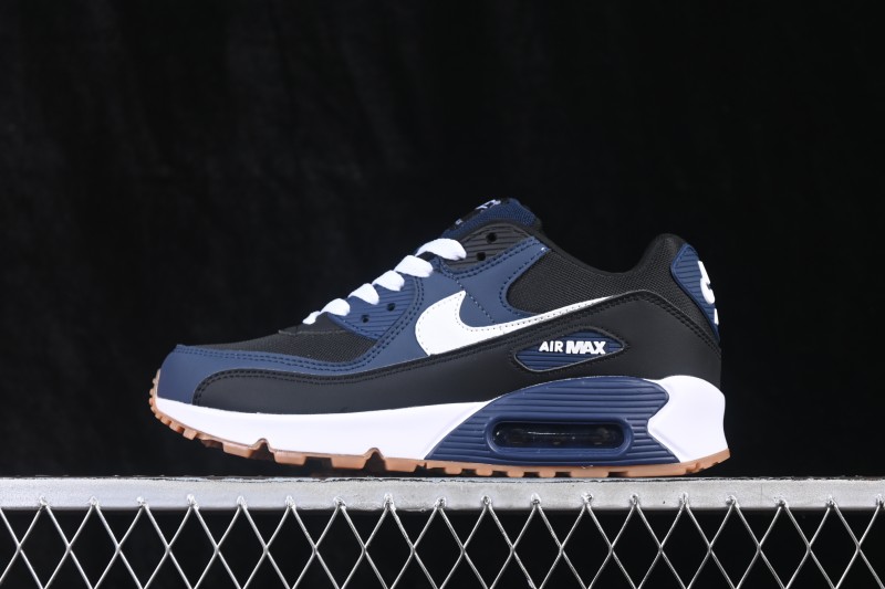 Nike Air Max 90 Retro Running Shoes with Visible Air-Sole Cushion - FB9658-400