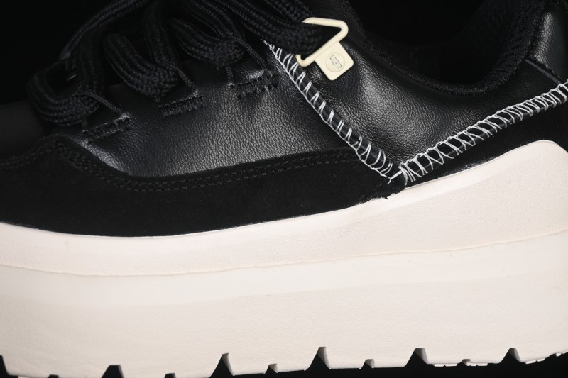 UGG Heritage Utility Sneaker Unisex Sheepskin Snow Sneaker - 1170910 BWHT