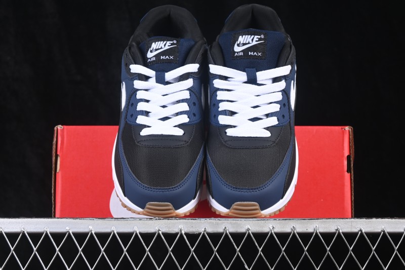 Nike Air Max 90 Retro Running Shoes with Visible Air-Sole Cushion - FB9658-400