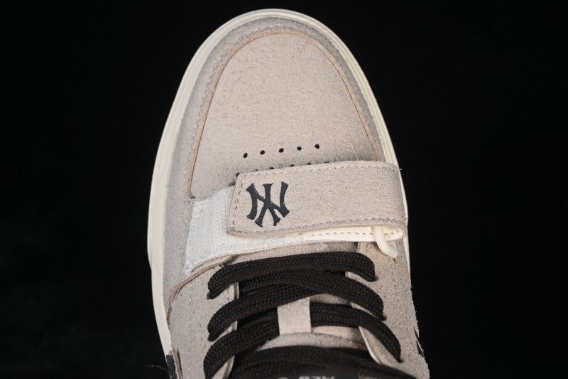 New York MLB Chunky Liner Mid Hairy New York Yankees Heightening Thick-Soled Running Shoes - 3ASXH015N50BGS