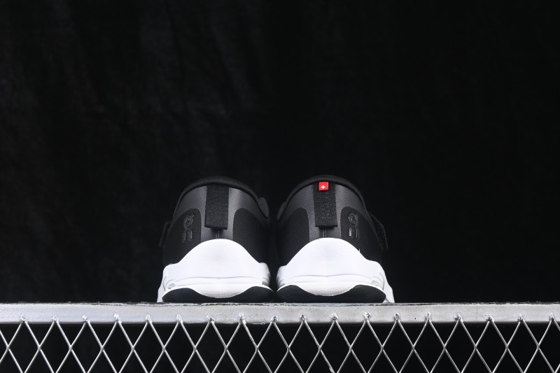 On Cloudnova Moon Comfortable Non-Slip Wear-Resistant Low-Top Casual Lifestyle Shoes - Black White