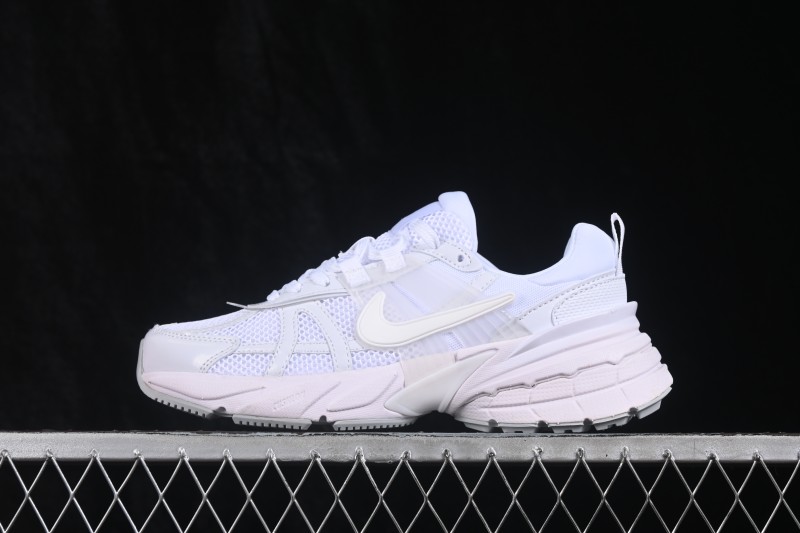 Nike V2K Run Retro Running Shoes with Cushlon Foam and Vintage Design - FD0736-113
