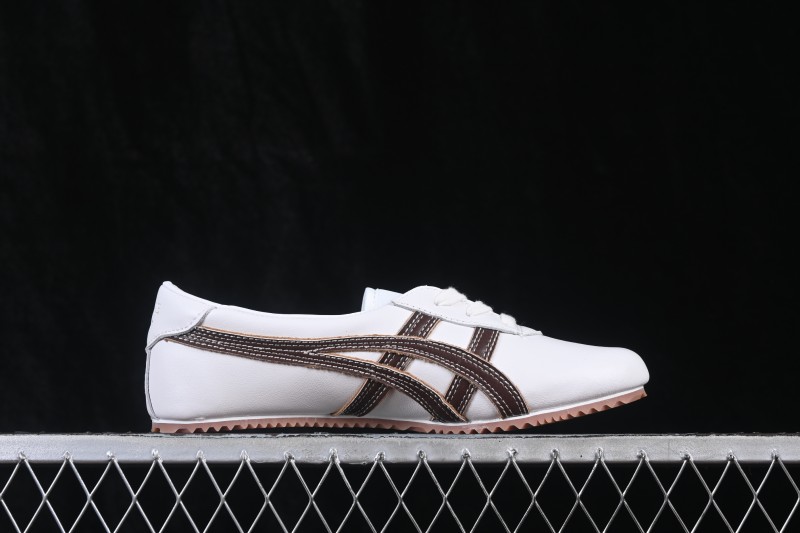 Versace x Onitsuka Tiger Tai-Chi Sakura Lace-Up Flat Low-Top Casual Sneakers - G.C3