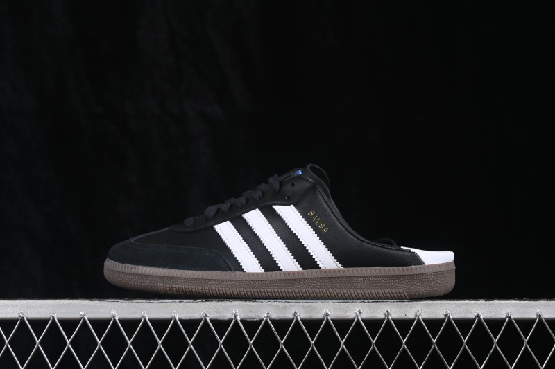 Adidas Samba OG Casual Half Slipper with Classic Three-Stripe Design - LB3815