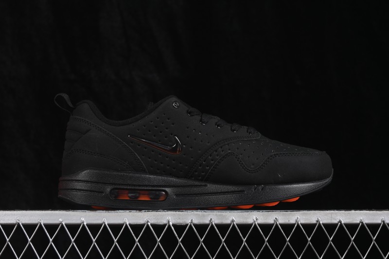 Nike Air Max 1 Retro Running Shoes with Half-Sole Air Cushion - HQ4308-001