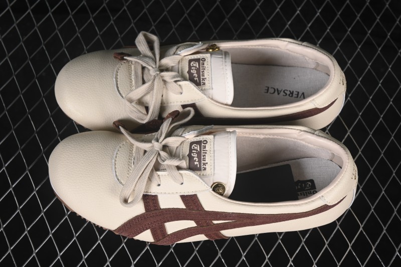 Versace x Onitsuka Tiger Tai-Chi Sakura Lace-Up Low-Top Casual Sneakers - 1183A518
