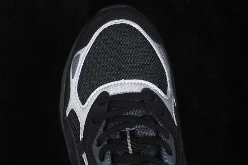 ASICS GEL-NYC Black Silver Unisex Retro Running Sneakers