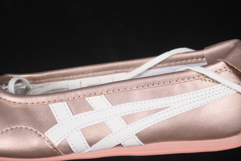 Onitsuka Tiger Gymnarina Stylish Premium Ballet-Inspired Mary Jane Shoes - 1182A754-700