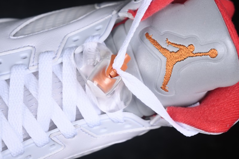 Air Jordan 5 Retro Sunset AJ5 White Orange Red IV5678-102
