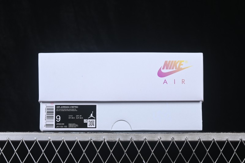 Nike Air Jordan 4 Retro Comic Style Basketball Shoes - JA1135-100