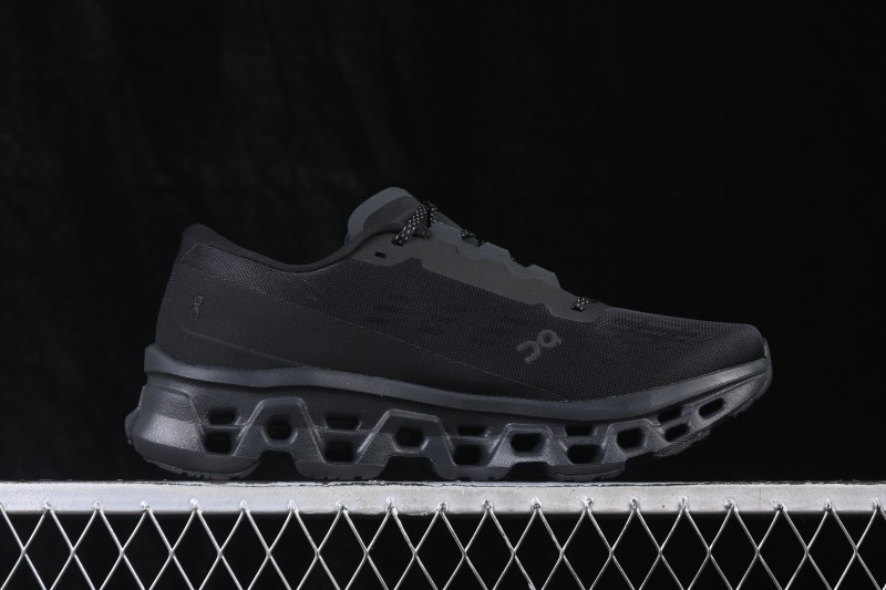 On Cloudmonster 3 Comfort Anti-Slip Wear-Resistant Cushioned Running Shoes Black Black - Cloudmonster 3