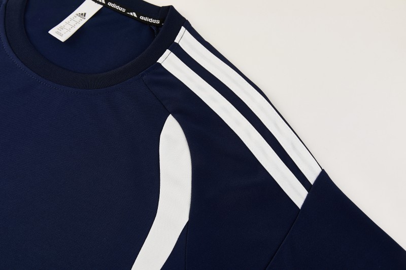 26/27 Adidas 14 Navy Short Sleeve+Soccer Shorts