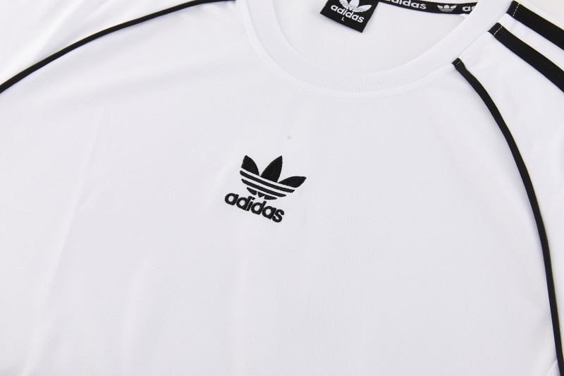 26/27 Adidas AD15 White Short Sleeve+Soccer Shorts