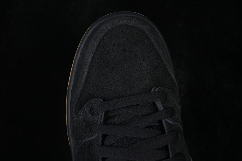 Nike SB Dunk Low Pro Black Gum Grey Skateboarding Shoes - BQ6817-010