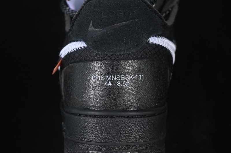 Nike Air Force 1 Low Off-White Black Transparent - AO4606-001