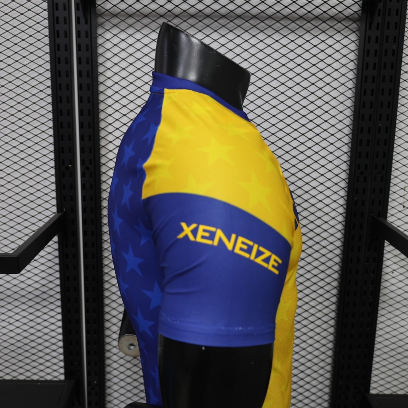 Player Version 26/27 Boca Juniors Special Edition Blue Yellow Jersey
