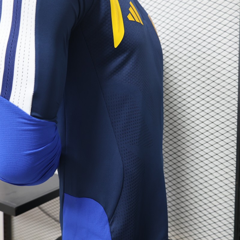 Player Version 26/27 Boca Juniors Blue Long Sleeve Jersey