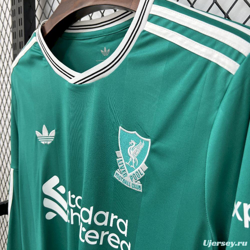 2025/26 Mens Liverpool Third Long Sleeve Jersey
