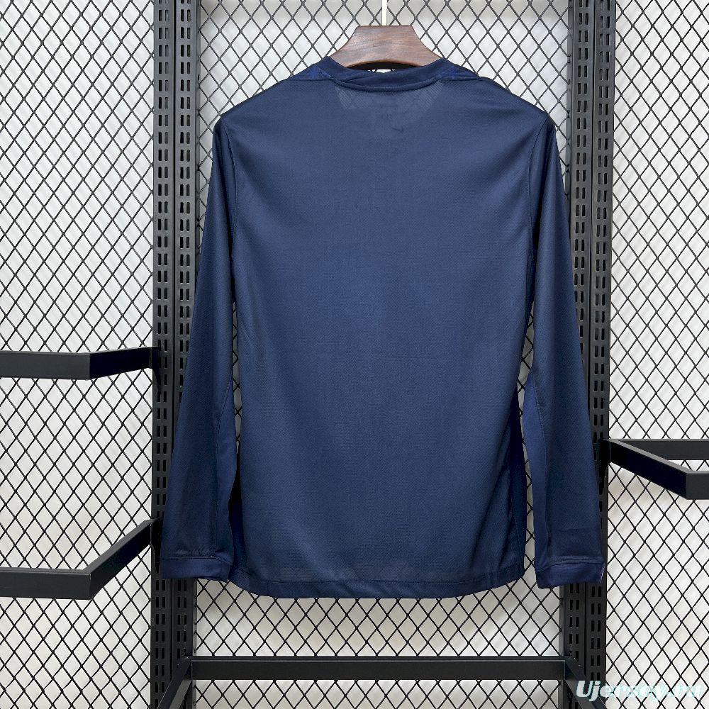 2025/26 Mens Paris Saint-Germain Home Long Sleeve Jersey