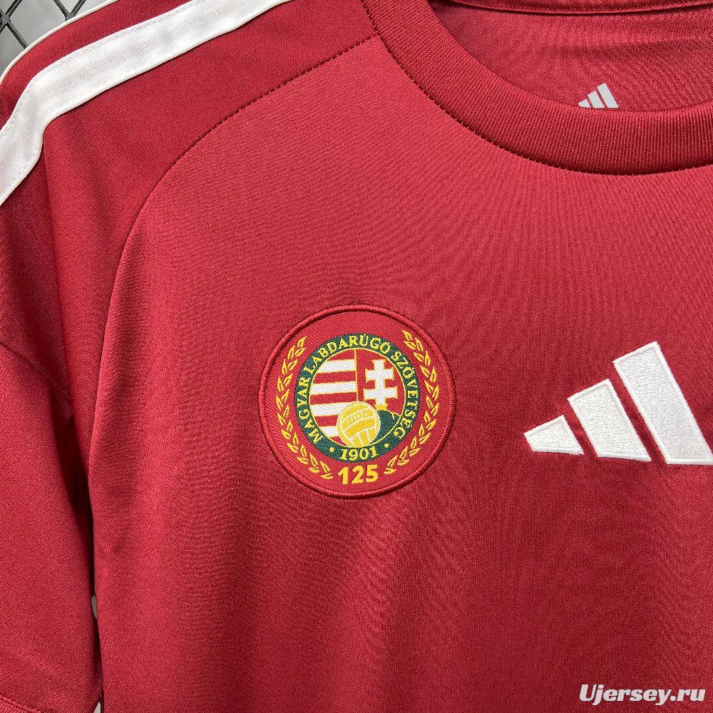 2025/26 Mens Hungary Home Jersey