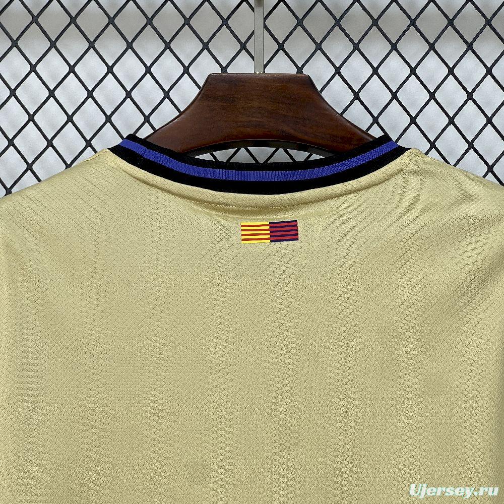 2025/26 Mens Barcelona Away Long Sleeve Jersey
