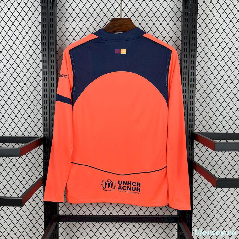 2025/26 Mens Barcelona Third Long Sleeve Jersey