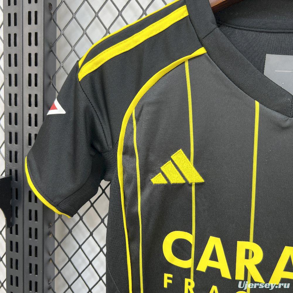 2025/26 Kids Real Zaragoza Away Kit