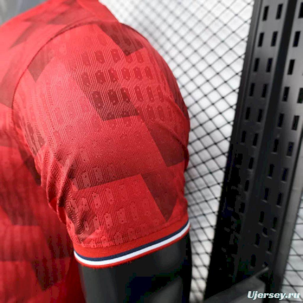 2025/26 Player Version Mens Lille OSC Home Jersey