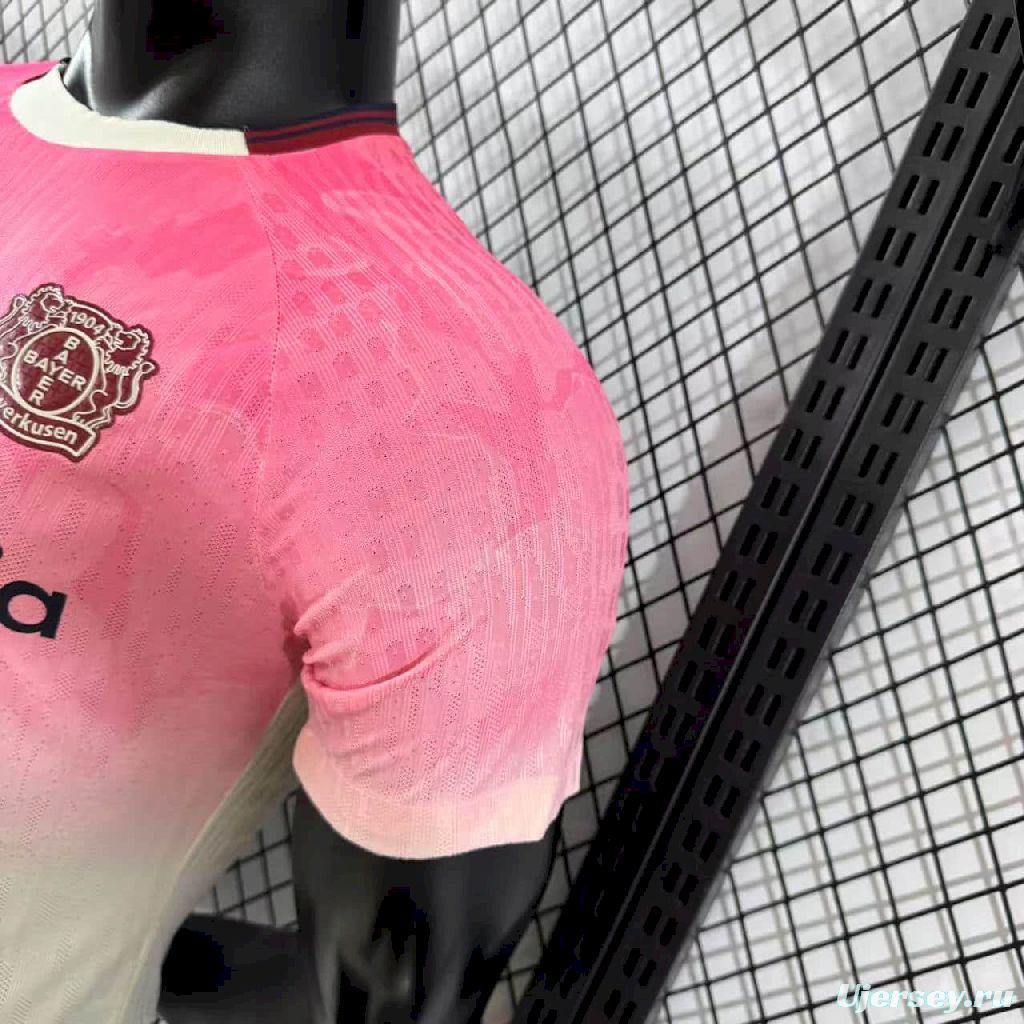 2025/26 Player Version Mens Bayer 04 Leverkusen Away Jersey