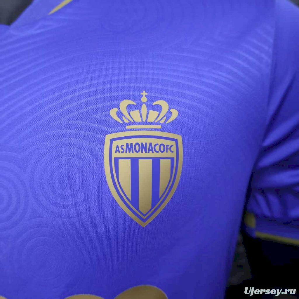 2025/26 Player Version Mens AS Monaco Away Jersey