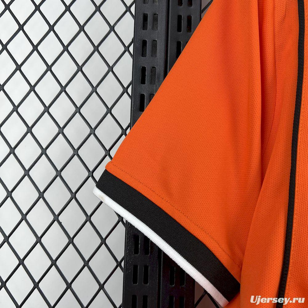 1998 Retro Netherlands Home Jersey