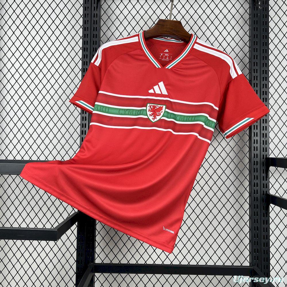 2026 Mens Wales World Cup Home Jersey
