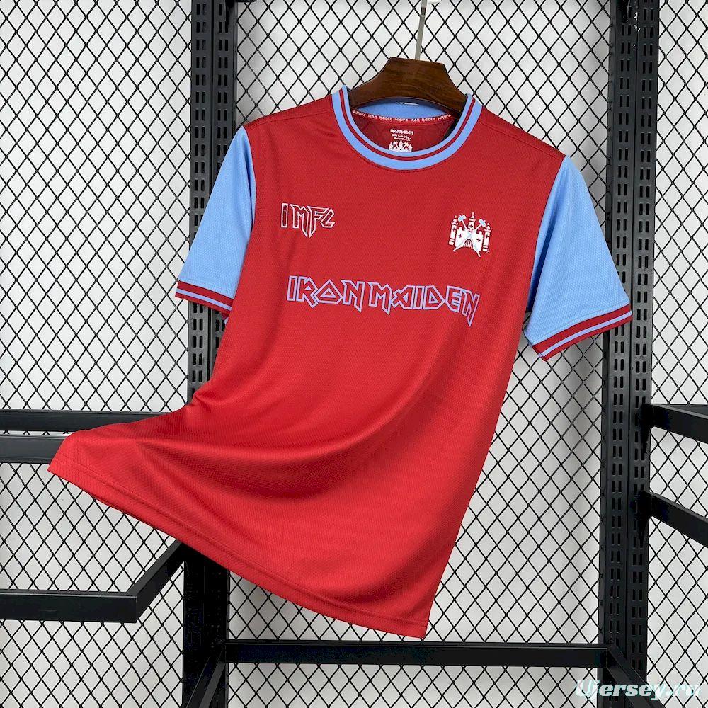 2025/26 Mens West Ham United X Iron Maiden 50th Anniversary Jersey