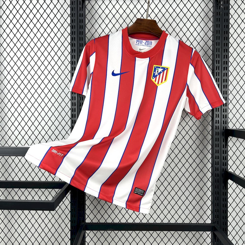 2011/12 Retro Atletico Madrid Home Jersey