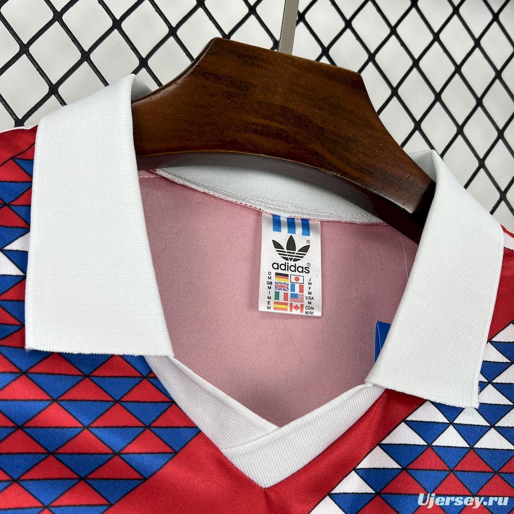 1990 Retro Slovakia Home Jersey