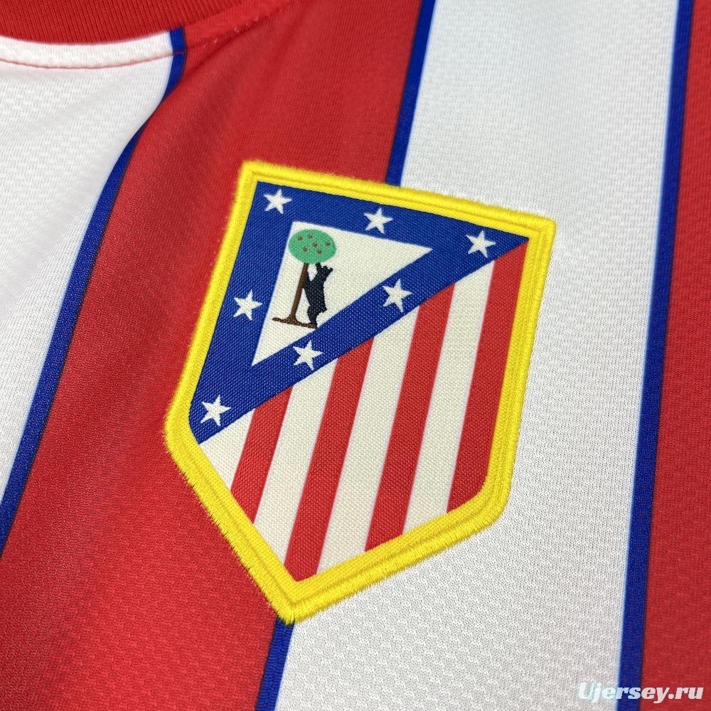 2011/12 Retro Atletico Madrid Home Jersey