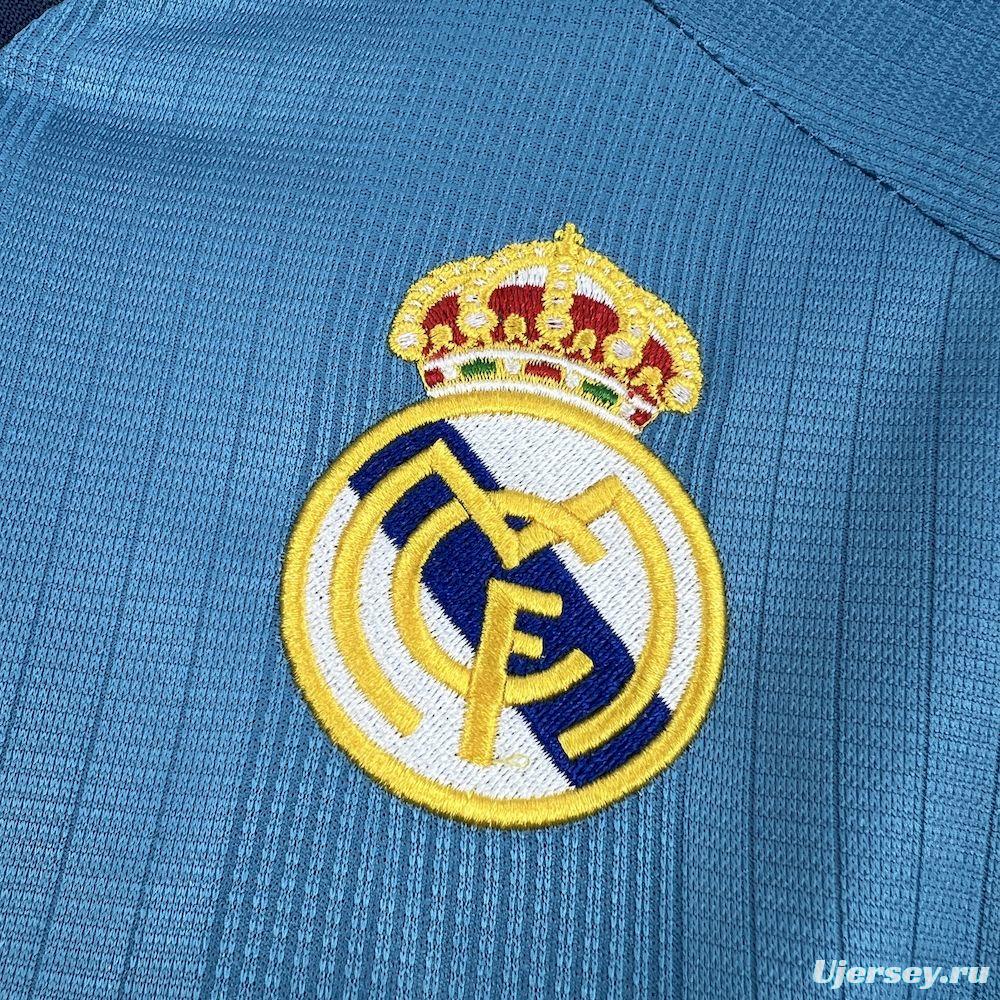 1999/00 Retro Real Madrid Third Long Sleeve Jersey