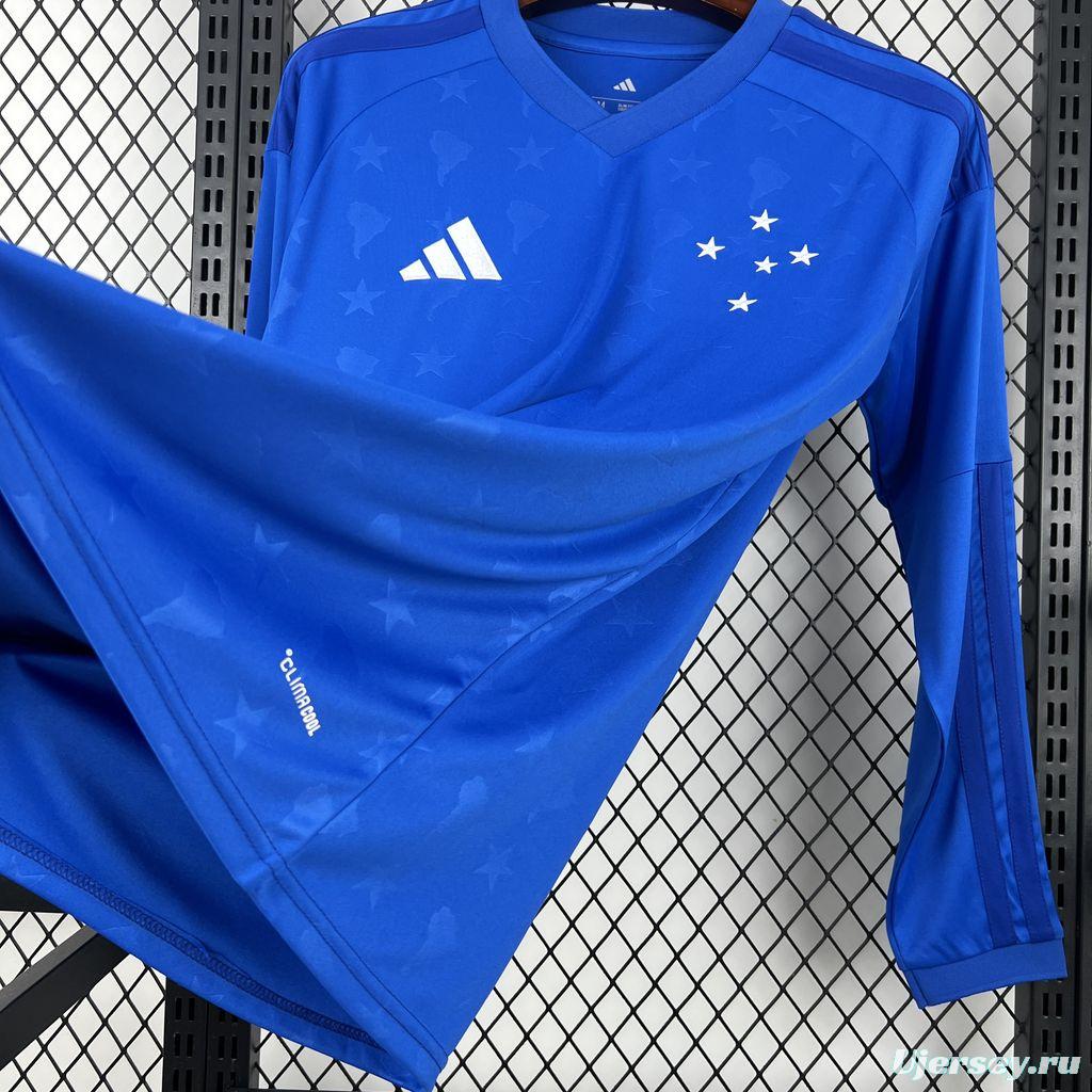 2026/27 Mens Cruzeiro Home Long Sleeves Jersey