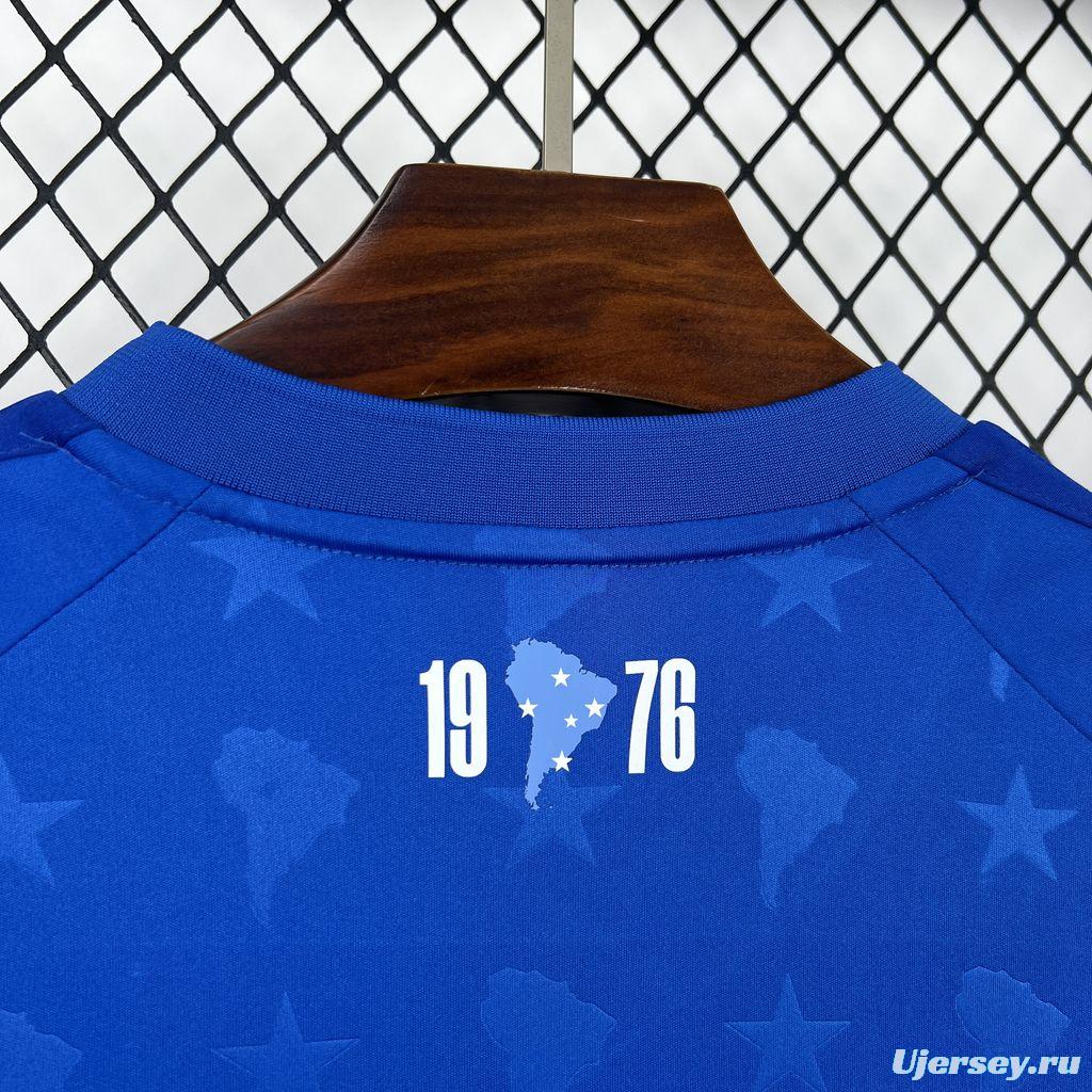 2026/27 Mens Cruzeiro Home Long Sleeves Jersey