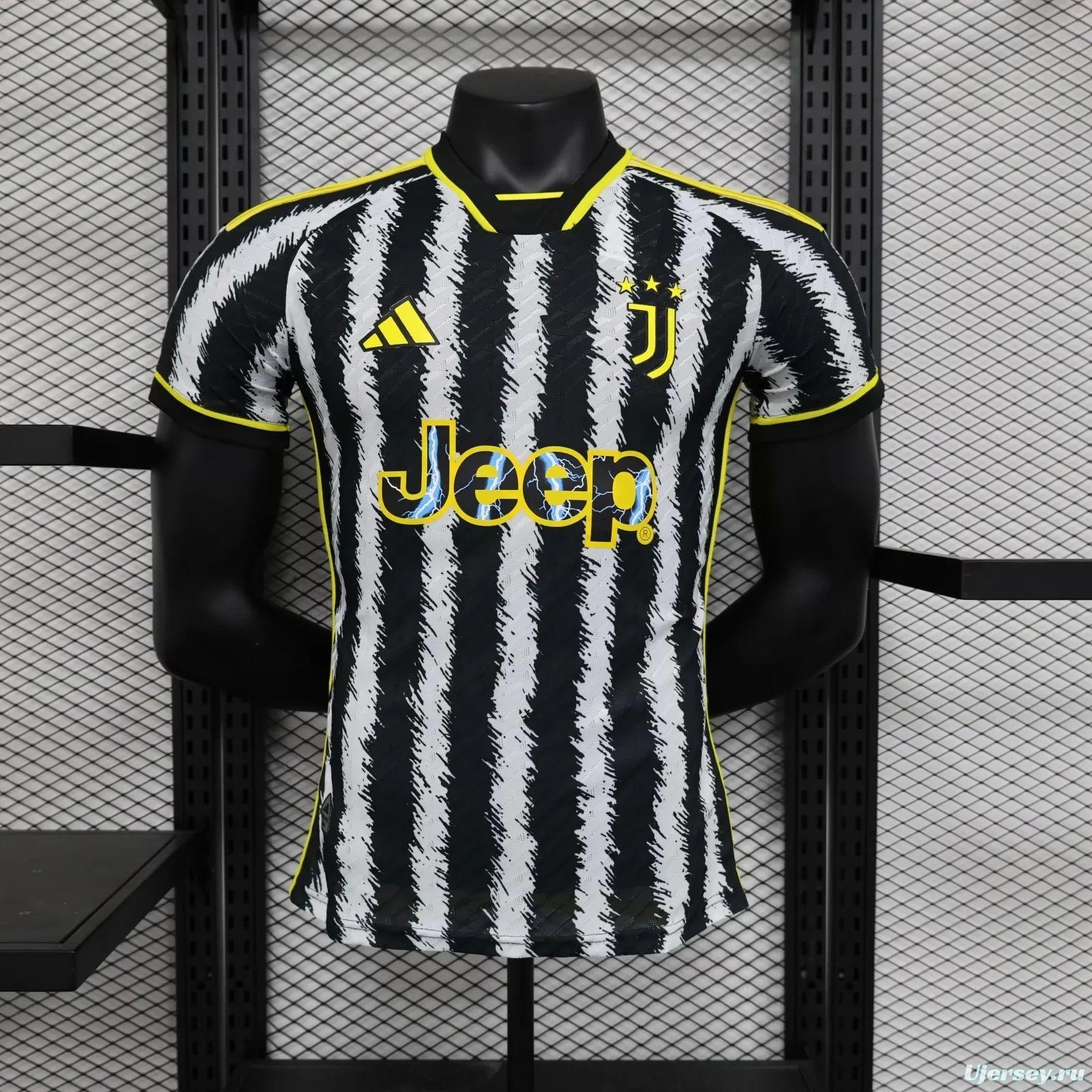 Player Version 23/24 Juventus home Jersey