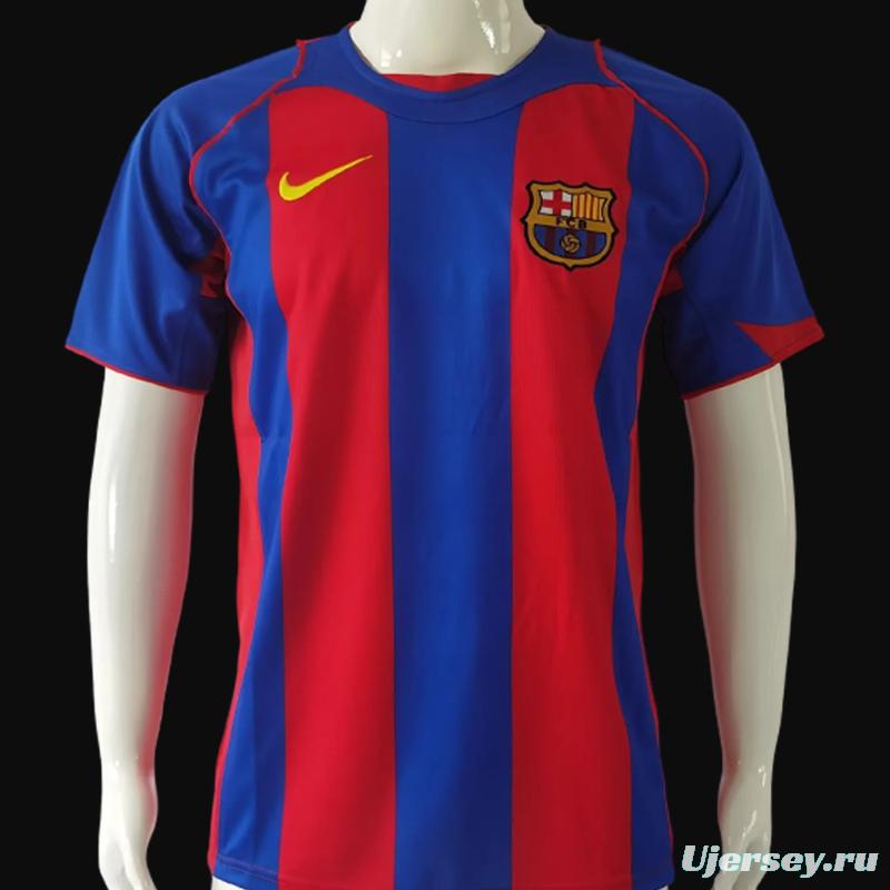 Retro 04/05 Barcelona Home Jersey