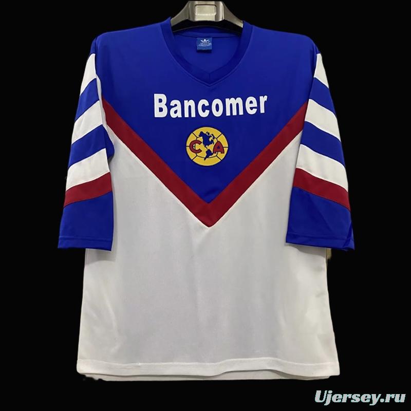 Retro 98/99 Club America Away White Jersey