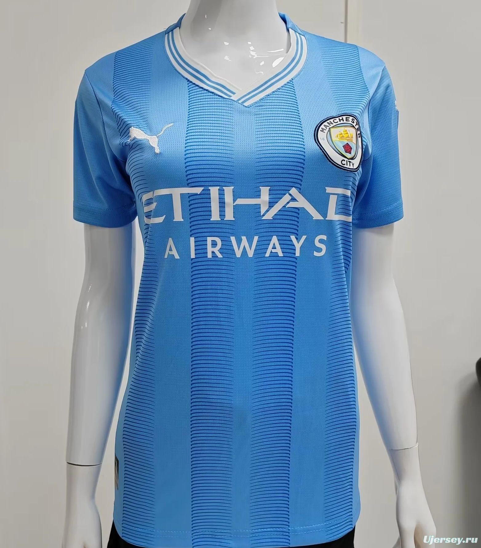 23/24 Women Manchester City Home Jersey