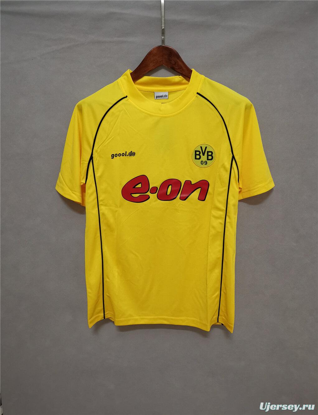 Retro 01/02 Borussia Dortmund Champions League Jersey