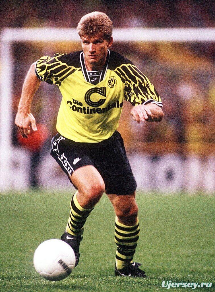 Retro 94/95 Borussia Dortmund Home Yellow Jersey