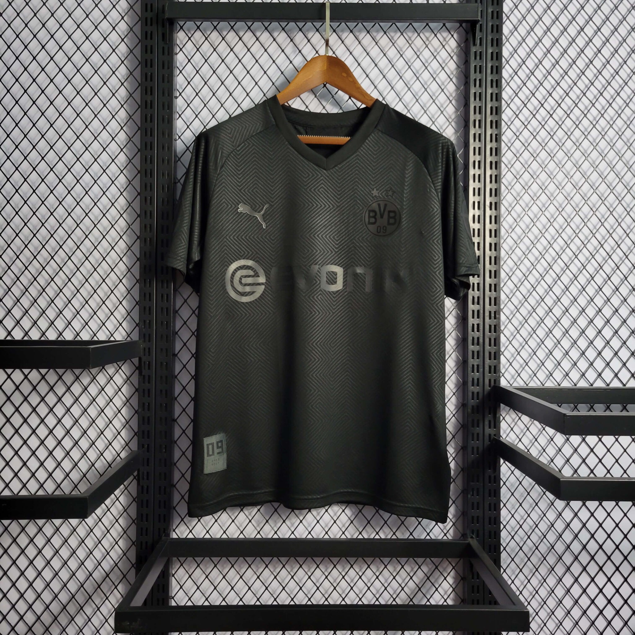 Retro Borussia Dortmund 110th Anniversary Edition Black Jersey