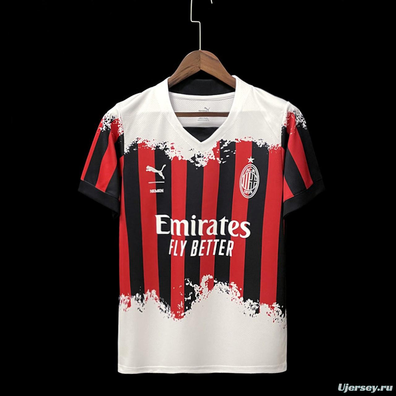 Retro 21/22 AC Milan x Nemen Forth Jersey