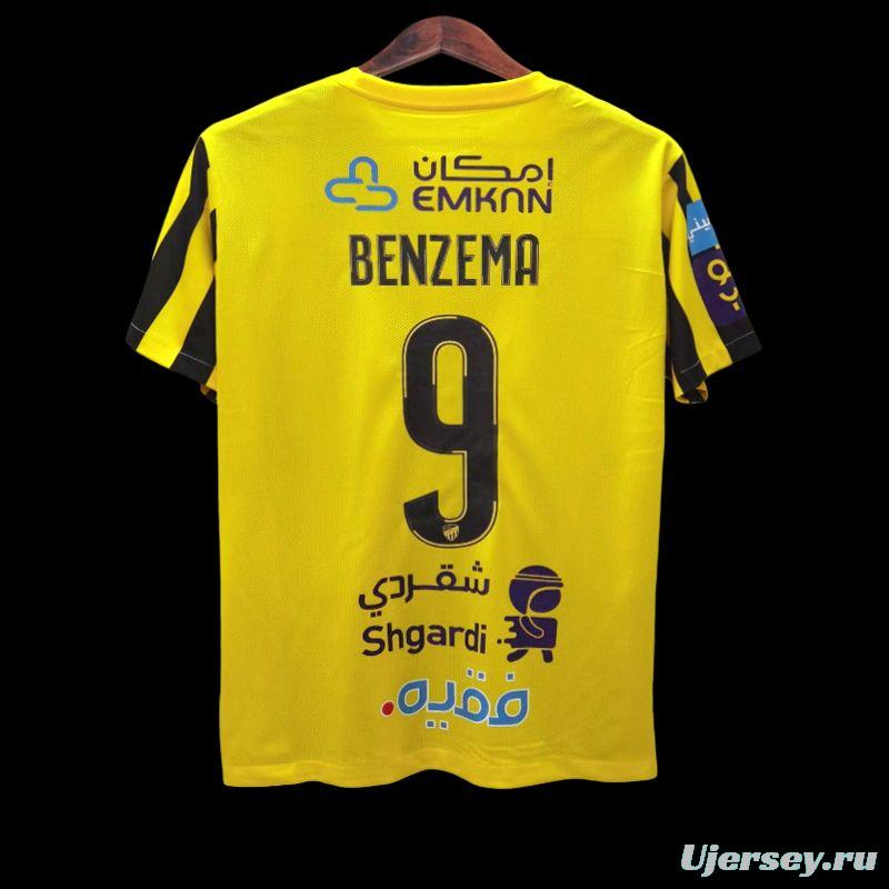 23/24 Al-Ittihad Benzema Home Jersey