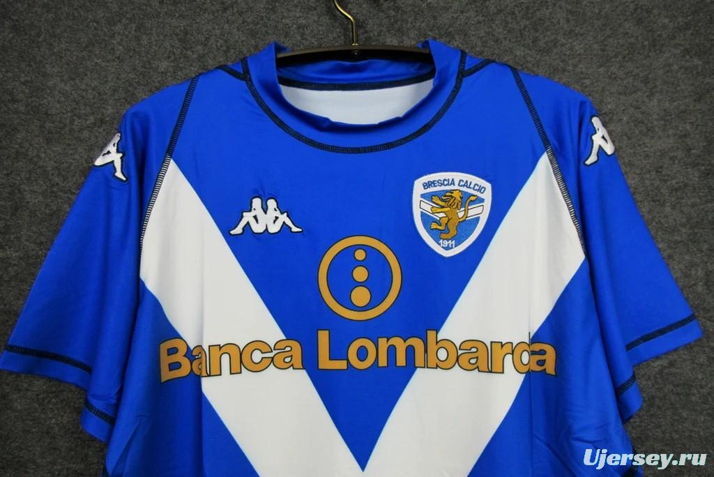 Retro 03/04 Brescia Away Blue Jersey