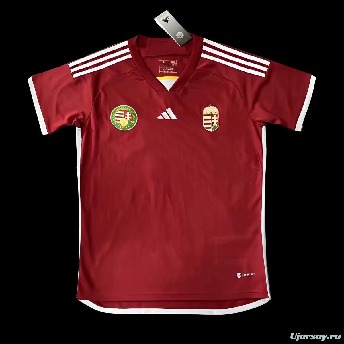 2022 Hungary Home Red Jersey